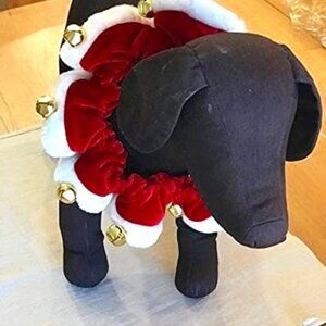 Dog Santa Ruffles For the Holidays / Christmas Fun Festive and Celebratory !!!